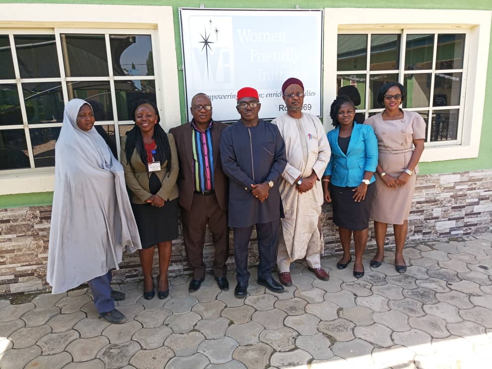 AGPNPN Executive during courtesy visit to WFI Headquarter