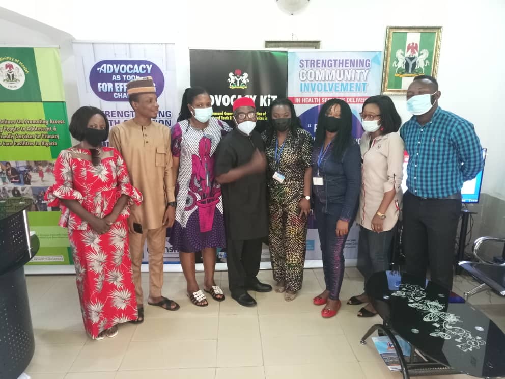 Chief of Party, YPE4AH Project visit to WFI Headquarters for Supportive Supervisory Visit (SSV)