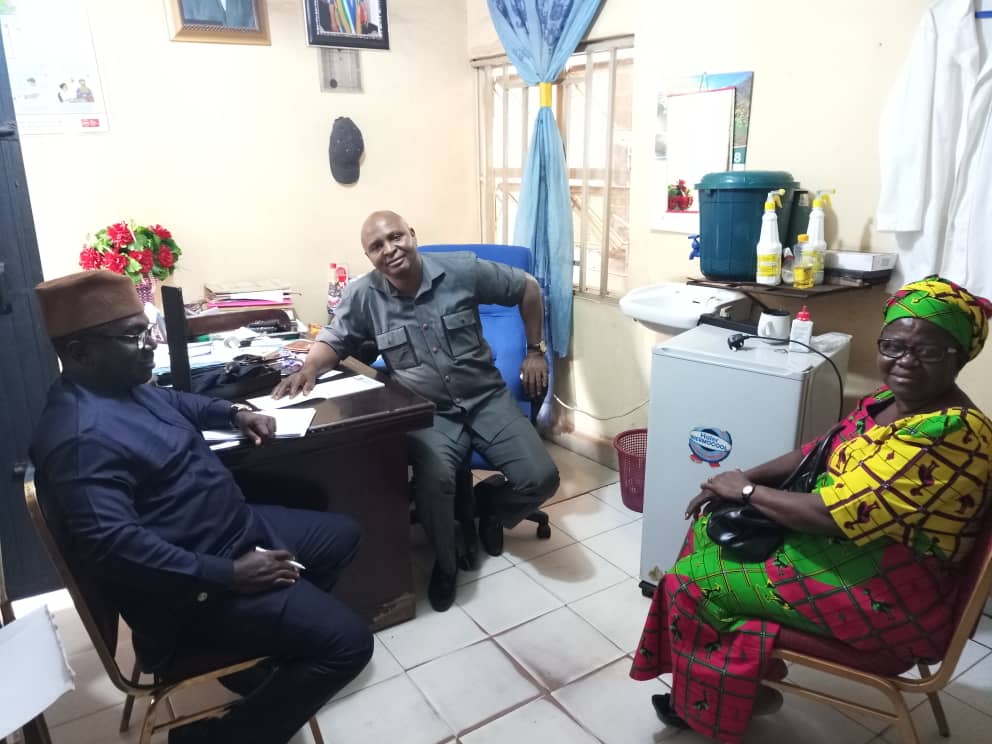 WFI Staff and the Medical Director of Aboki Clinic during courtesy visit to Aboki clinic.