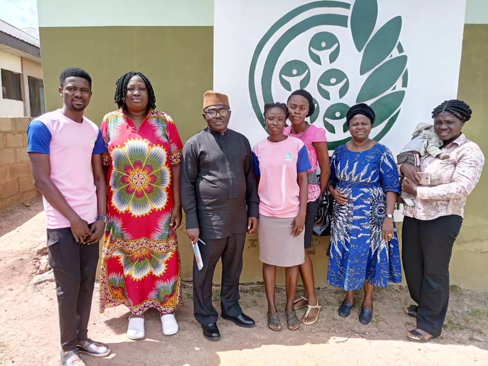 WFI Staff during Supportive Supervisory Visit to OCDI, Kwara State