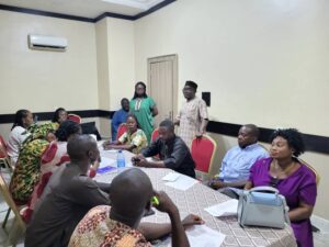 WFI and JSS Takushara Teachers' during training on Teachers' Manual on the Prevention of NCDs