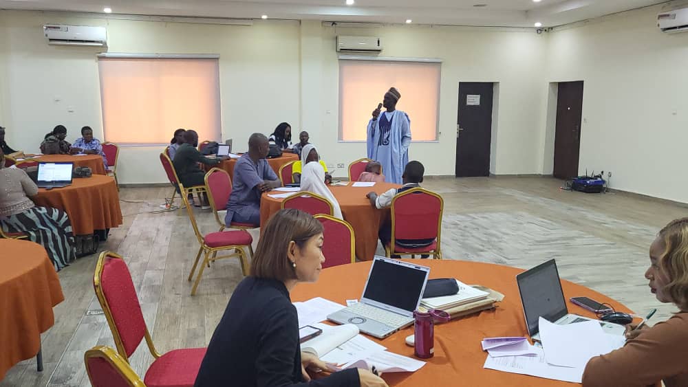 Representative of Takushara Community testifying about the impact of the project during Dissemination