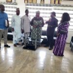 WFI and KAC officials exchanging pleasantries during the meeting