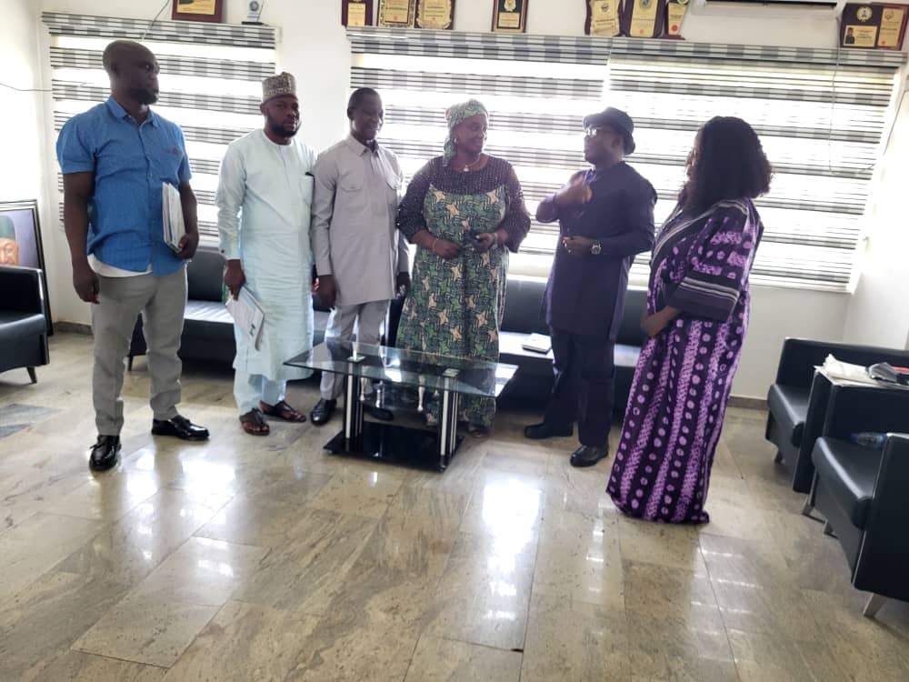 WFI and KAC officials exchanging pleasantries during the meeting