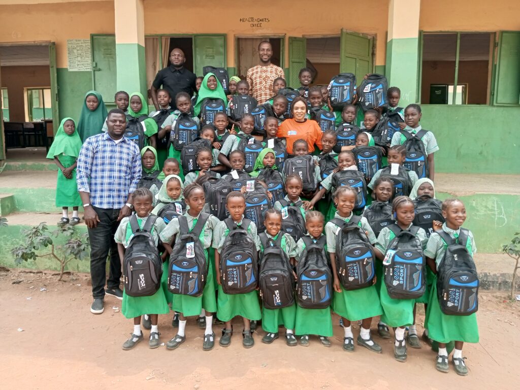 WFI with Support from Mundo Cooprente empowers 50 Girl Child in Kiyi LEA with Educational Materials